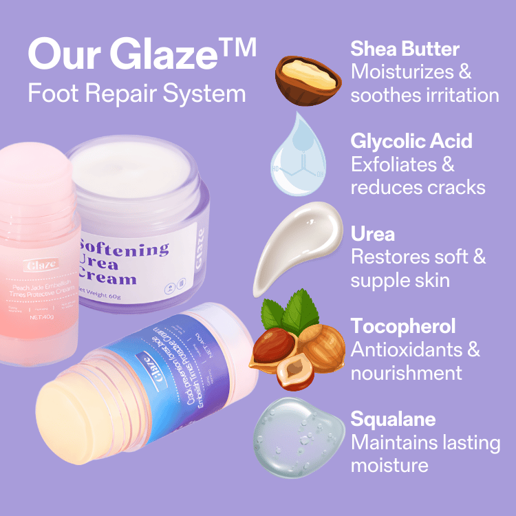 Glaze Essential Foot Balms
